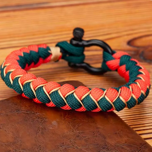 Bracelet Paracorde avec Manille en D – Style et Résistance au Quotidien