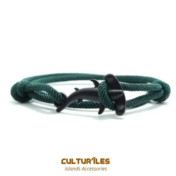 Bracelet Requin - Bracelet de corde nautique- Bracelet hommes - Bracelet femmes
