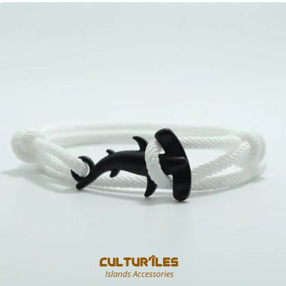 Bracelet Requin - Bracelet de corde nautique- Bracelet hommes - Bracelet femmes