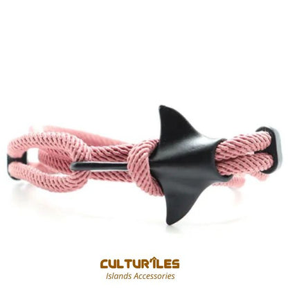Bracelet Raie Manta  - Bracelet de corde nautique- Bracelet hommes - Bracelet femmes