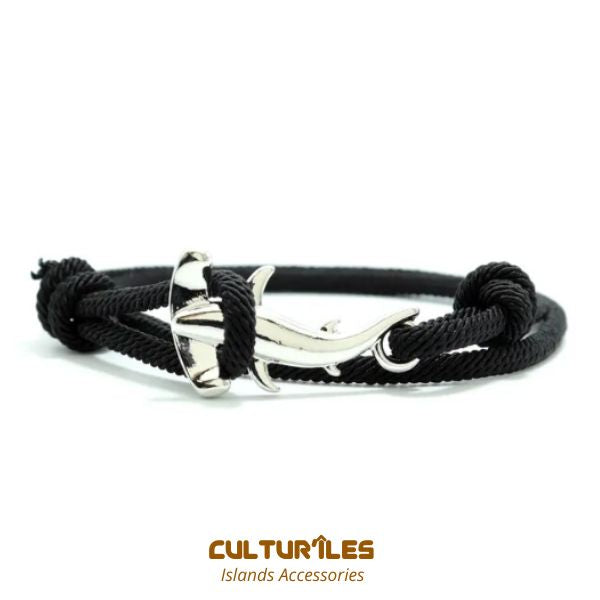 Bracelet Requin - Bracelet de corde nautique- Bracelet hommes - Bracelet femmes