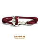 Bracelet Requin - Bracelet de corde nautique- Bracelet hommes - Bracelet femmes