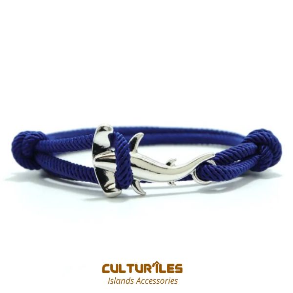 Bracelet Requin - Bracelet de corde nautique- Bracelet hommes - Bracelet femmes