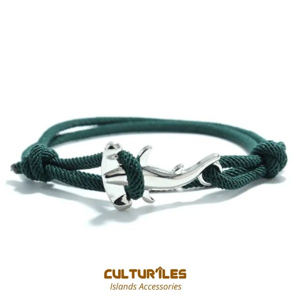Bracelet Requin - Bracelet de corde nautique- Bracelet hommes - Bracelet femmes