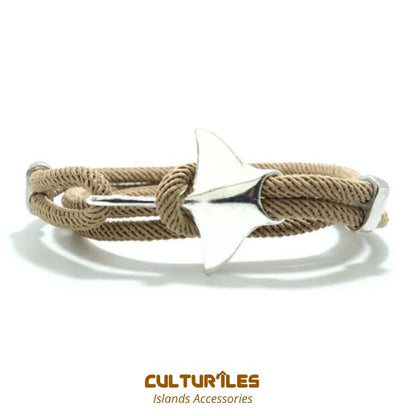 Bracelet Raie Manta - Bracelet de corde nautique- Bracelet hommes - Bracelet femmes