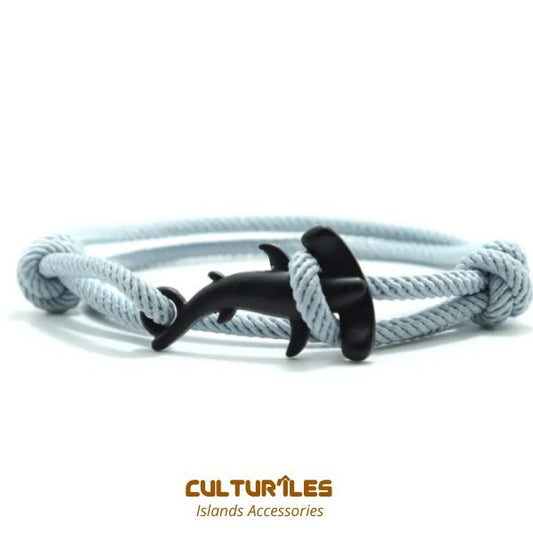 Bracelet Requin - Bracelet de corde nautique- Bracelet hommes - Bracelet femmes