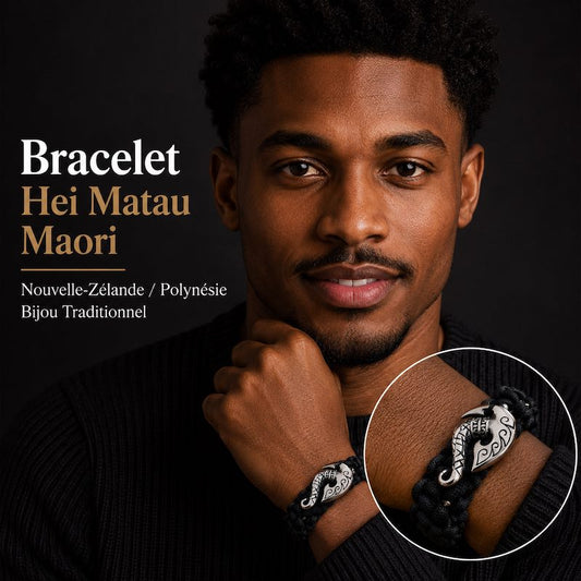 Bracelet Hei Matau Maori – Bracelet Protecteur Inspiré de la Culture et de l’Artisanat Océanien