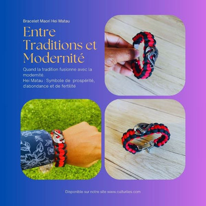 Bracelet Hei Matau Maori Nouvelle-Zélande/Polynésie – Bijou Protecteur, Artisanat
