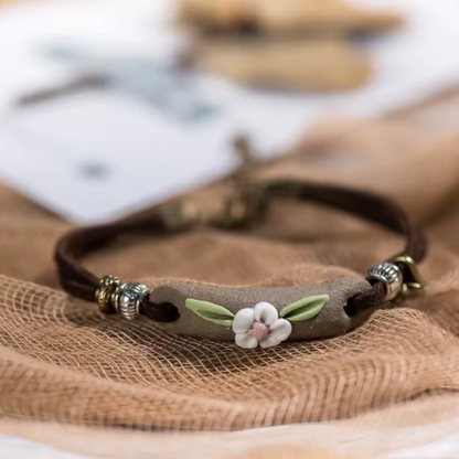 Bracelet Tissé Main en Céramique – Héritage Culturel & Tendance Actuelle