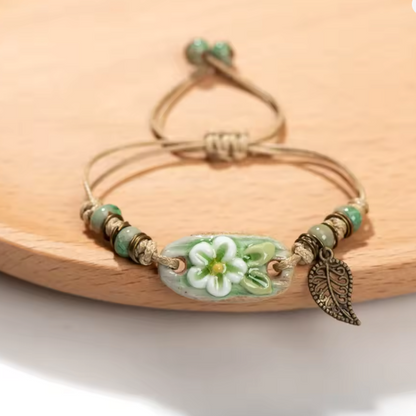 Bracelet Tissé Main en Céramique – Héritage Culturel & Tendance Actuelle