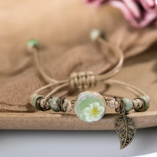 Bracelet Tissé Main en Céramique – Héritage Culturel & Tendance Actuelle