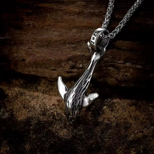 Collier Pendentif Baleine Tohorā - Polynésie / Nouvelle Zélande
