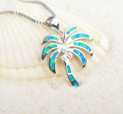 Collier Pendentif Hawaïen Cocotier