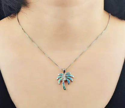 Collier Pendentif Hawaïen Cocotier