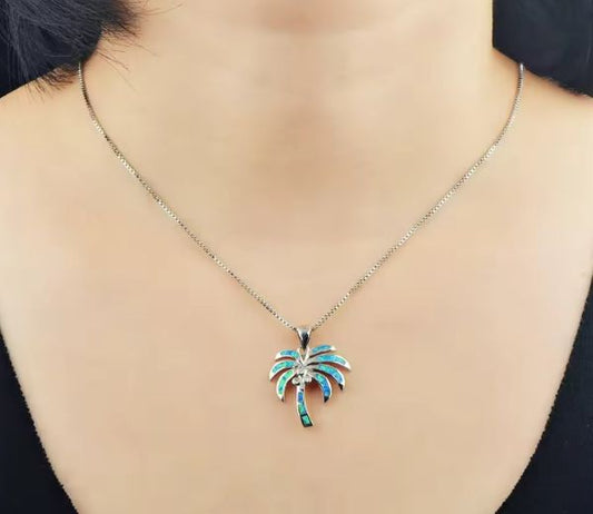 Collier Pendentif Hawaïen Cocotier