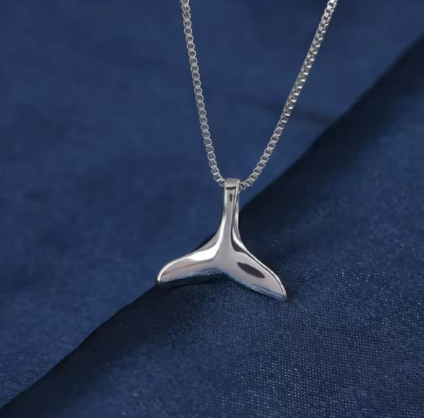 Collier Queue de Baleine – Élégance marine & esprit libre