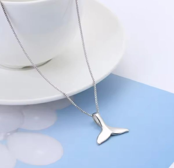 Collier Queue de Baleine – Élégance marine & esprit libre