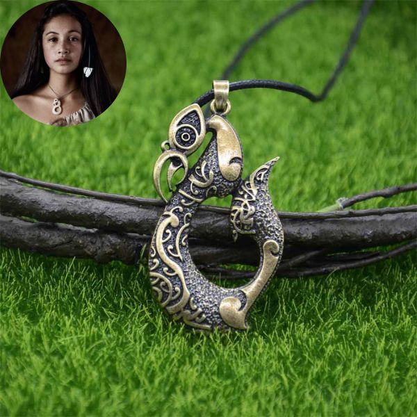 Collier Pendentif Maori Mixte - 100% Artisanal - Pikorua -Symbole d’éternité -  Nouvelle Zélande