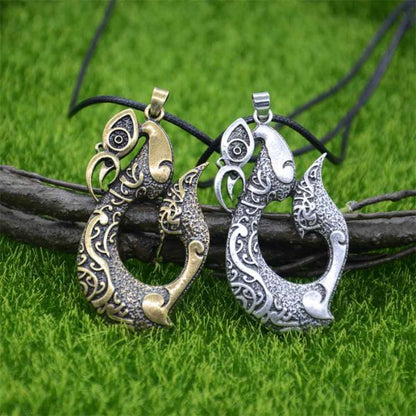 Collier Pendentif Maori Mixte - 100% Artisanal - Pikorua -Symbole d’éternité -  Nouvelle Zélande