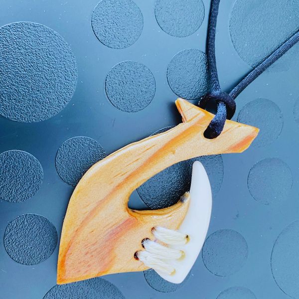 Collier Hameçon Hei Matau Maori - Collier de protection - Polynésie / Nouvelle Zélande
