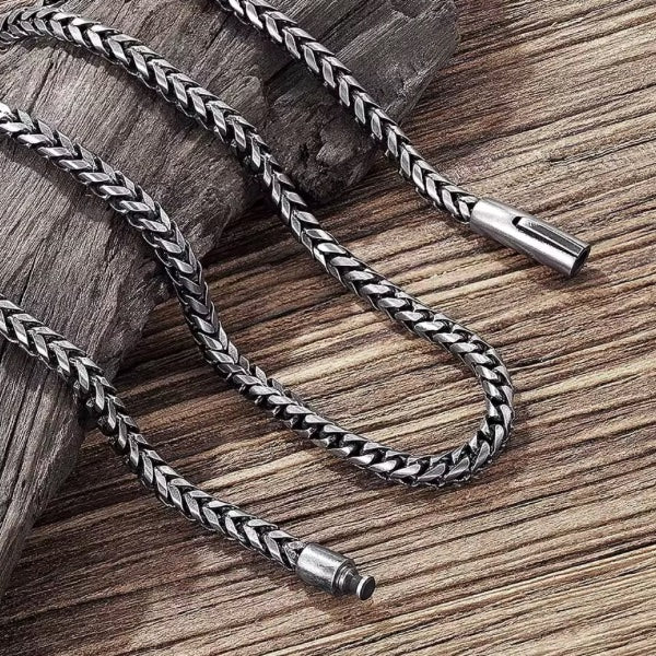 Collier Chaîne à Maillons Oxydés