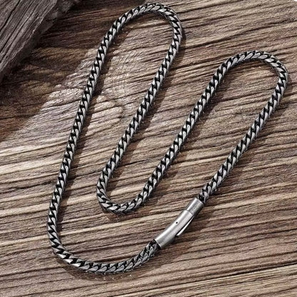 Collier Chaîne à Maillons Oxydés