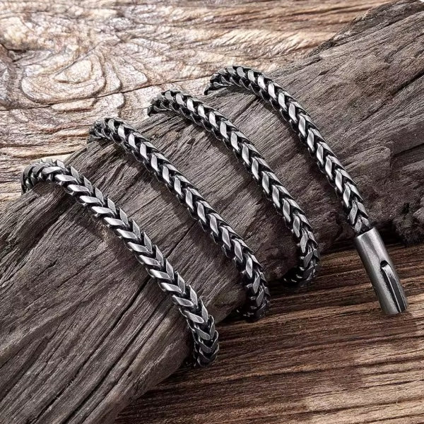 Collier Chaîne à Maillons Oxydés