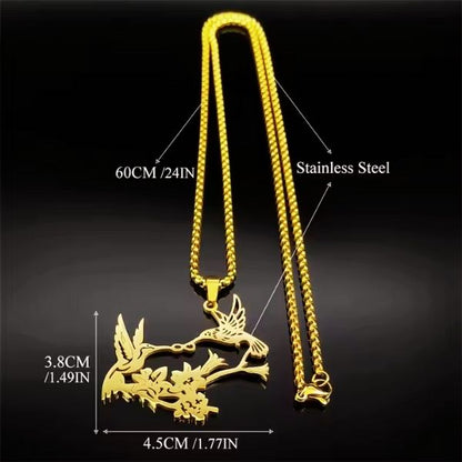 Collier Colibri – Symbole d’Amour et de Liberté - Caraïbes