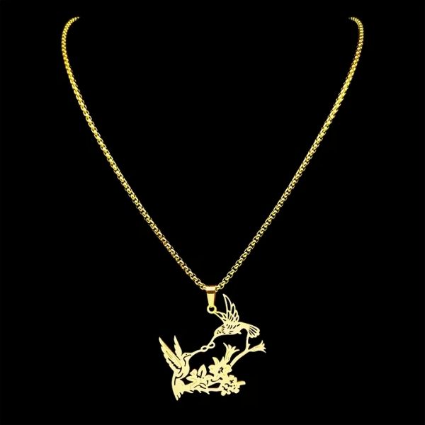 Collier Colibri – Symbole d’Amour et de Liberté - Caraïbes