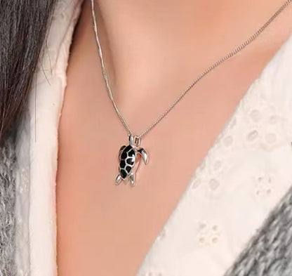 Collier Pendentif Tortue – Design Mignon pour Femmes