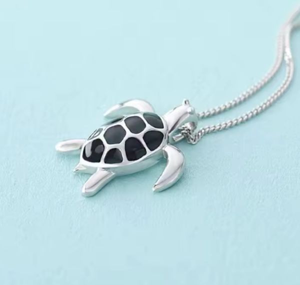 Collier Pendentif Tortue – Design Mignon pour Femmes