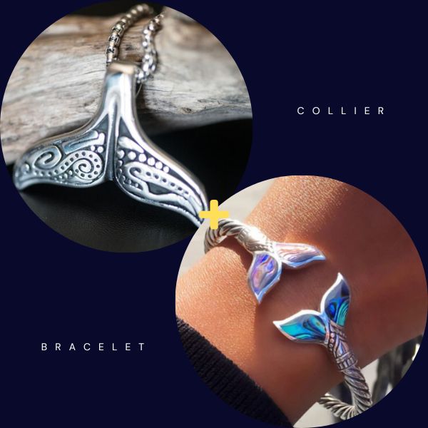 Offre Combo Femmes : Collier Pendentif et Bracelet Maori - Polynésie / Nouvelle Zélande