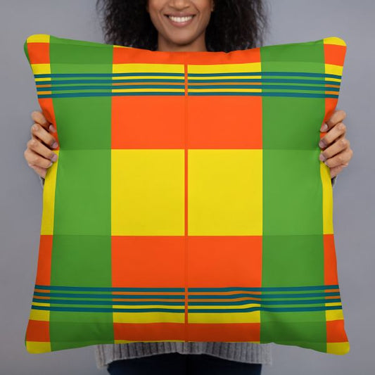Coussins Madras – L’Art du Tissu Créole Revisité