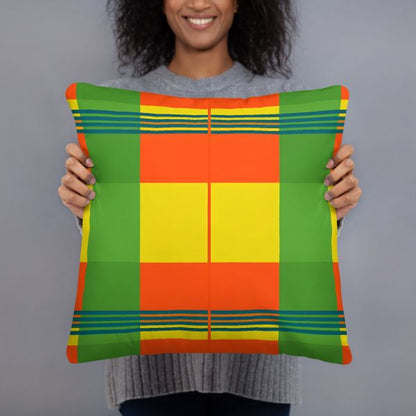 Coussins Madras – L’Art du Tissu Créole Revisité