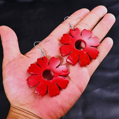 Collier Sautoir en  Bois - Création Artisanale par Creatiz, Martinique