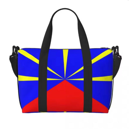 Grand Sac Fourre-Tout Femme – Aux Couleurs de La Réunion