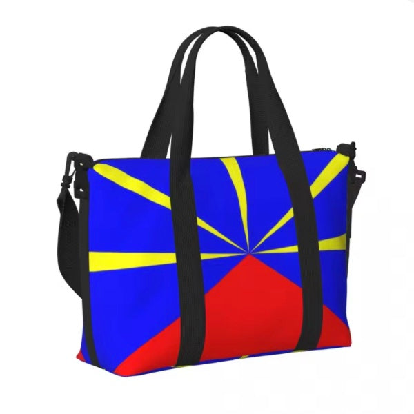 Grand Sac Fourre-Tout Femme – Aux Couleurs de La Réunion