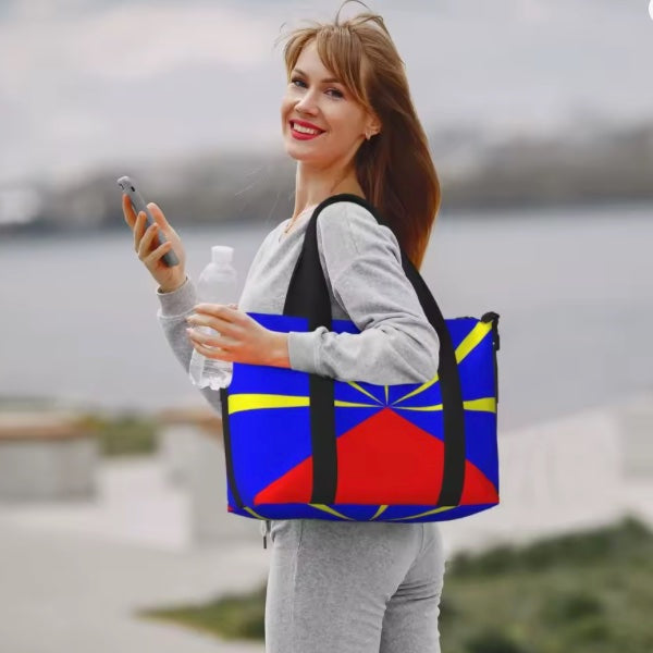 Grand Sac Fourre-Tout Femme – Aux Couleurs de La Réunion