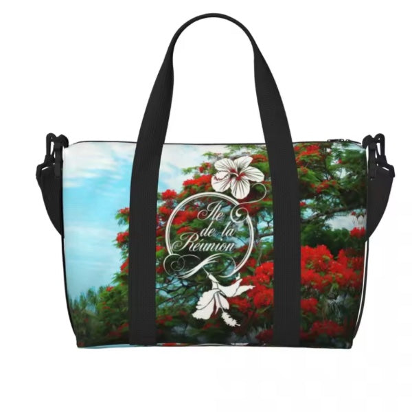 Grand Sac Fourre-Tout Femme – Aux Couleurs de La Réunion