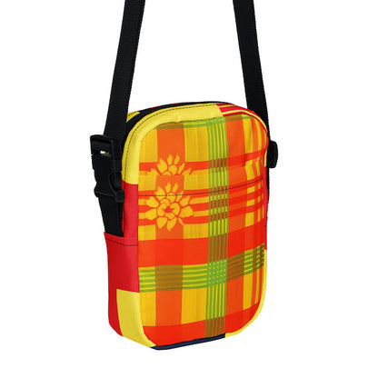 Sac à Bandoulière aux Couleurs du Madras – L’Étoffe Emblématique des Antilles