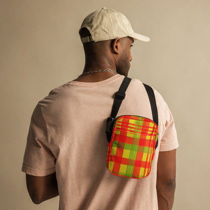 Sac à Bandoulière aux Couleurs du Madras – L’Étoffe Emblématique des Antilles