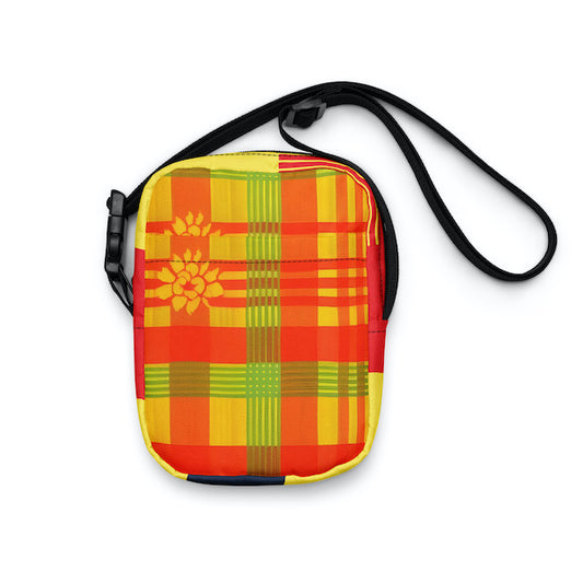 Sac à Bandoulière aux Couleurs du Madras – L’Étoffe Emblématique des Antilles