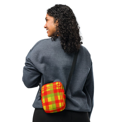 Sac à Bandoulière aux Couleurs du Madras – L’Étoffe Emblématique des Antilles
