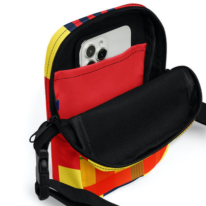 Sac à Bandoulière aux Couleurs du Madras – L’Étoffe Emblématique des Antilles