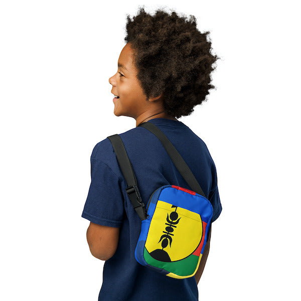 Sac à Bandoulière Drapeau de la Nouvelle-Calédonie – Pratique et Résistant