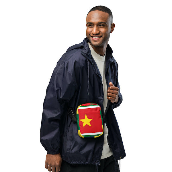 Sac à Bandoulière Drapeau de la Guadeloupe – Pratique, Résistant et Stylé