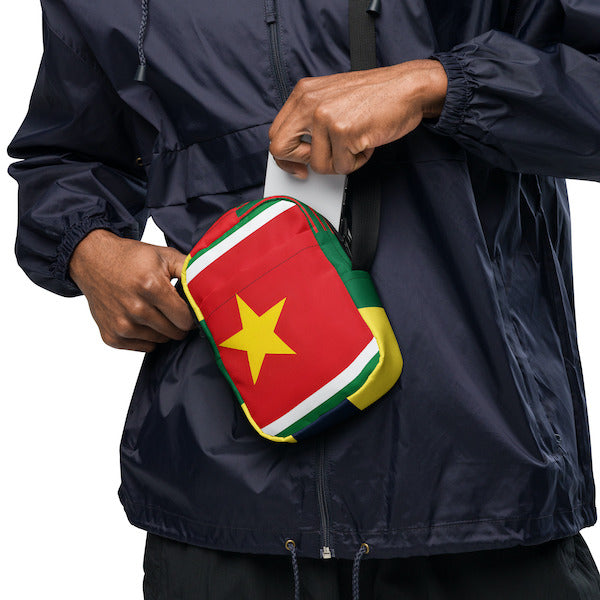 Sac à Bandoulière Drapeau de la Guadeloupe – Pratique, Résistant et Stylé