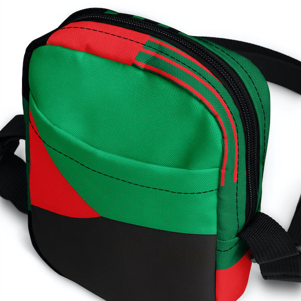 Sac à Bandoulière Drapeau de la Martinique – Élégant, Pratique et Résistant