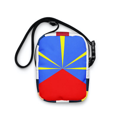 Sac à Bandoulière Drapeau de La Réunion – Pratique et Robuste
