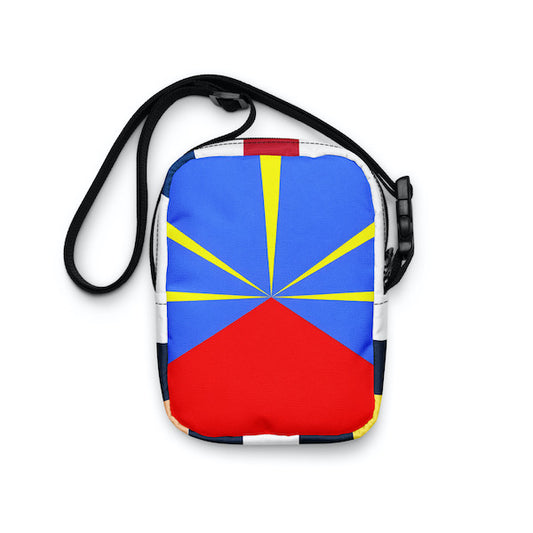 Sac à Bandoulière Drapeau de La Réunion – Pratique et Robuste